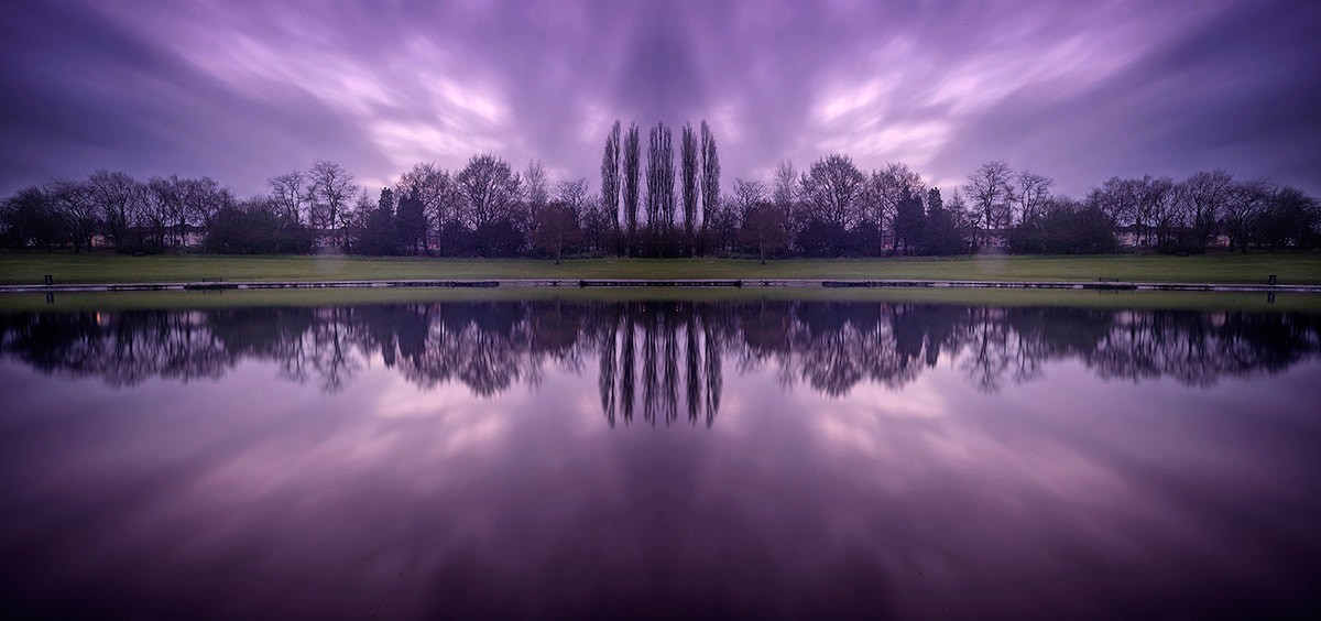 Sigma 17-35mm f/2.8-4 EX DG Aspherical HSM sample photo. Evening mirrors photography