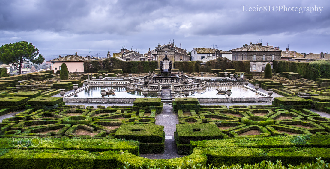 Sony Alpha DSLR-A580 + Sigma 18-200mm F3.5-6.3 DC sample photo. Villa lante - viterbo photography