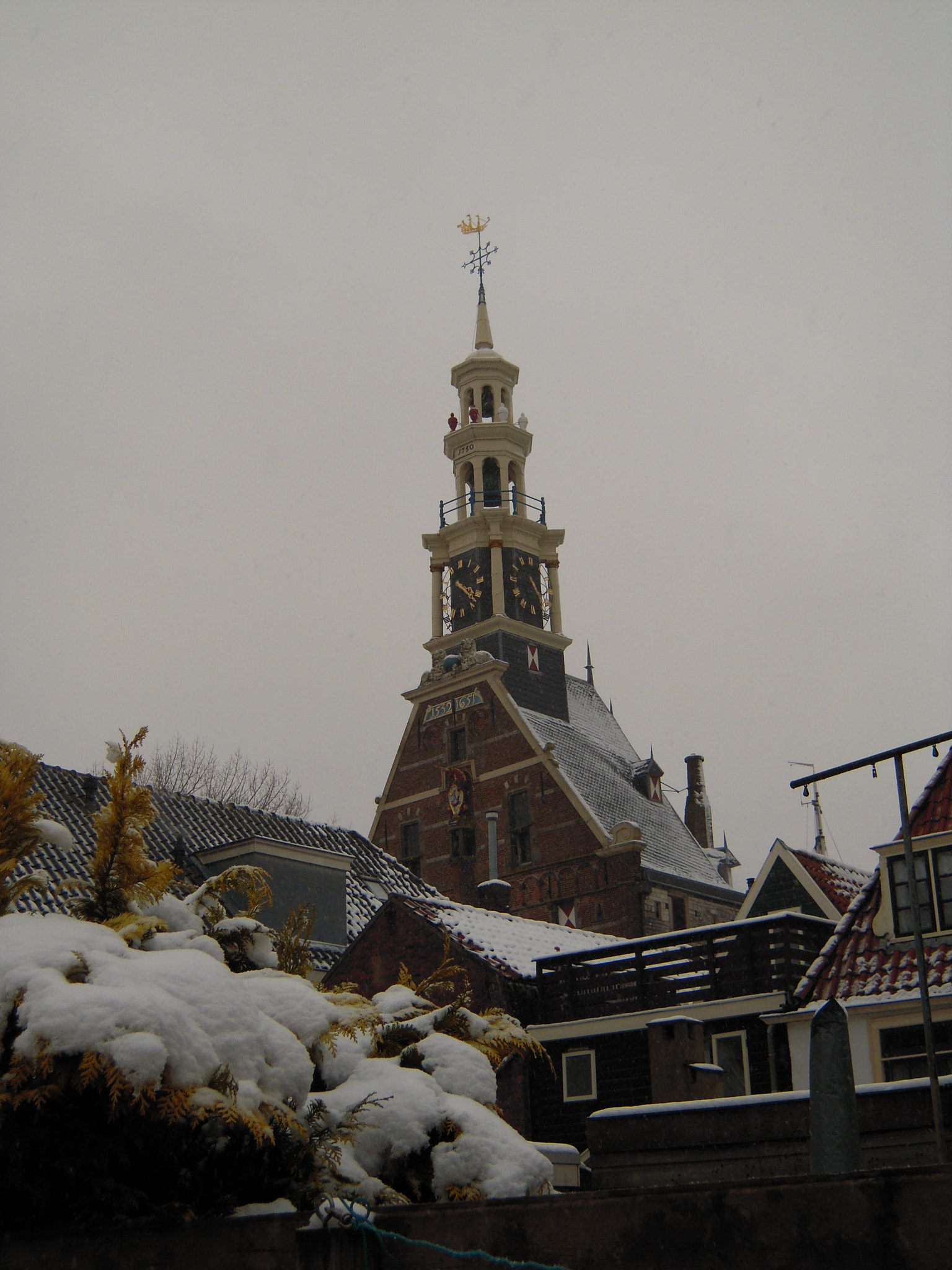 Nikon Coolpix S620 sample photo. Hoofdtoren (hoorn, februari 2103). photography