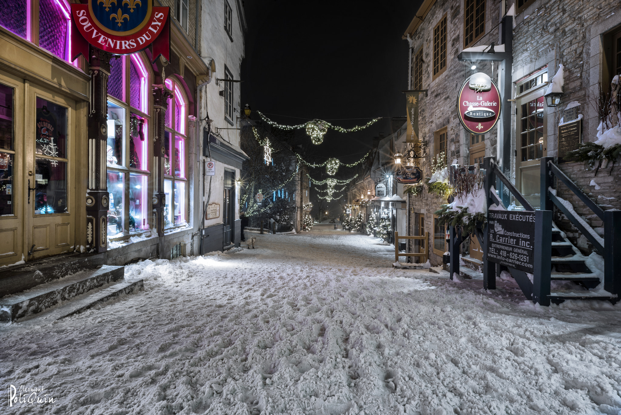 Nikon D600 + Nikon AF Nikkor 20mm F2.8D sample photo. Quebec city. old city,rue sous le fort photography
