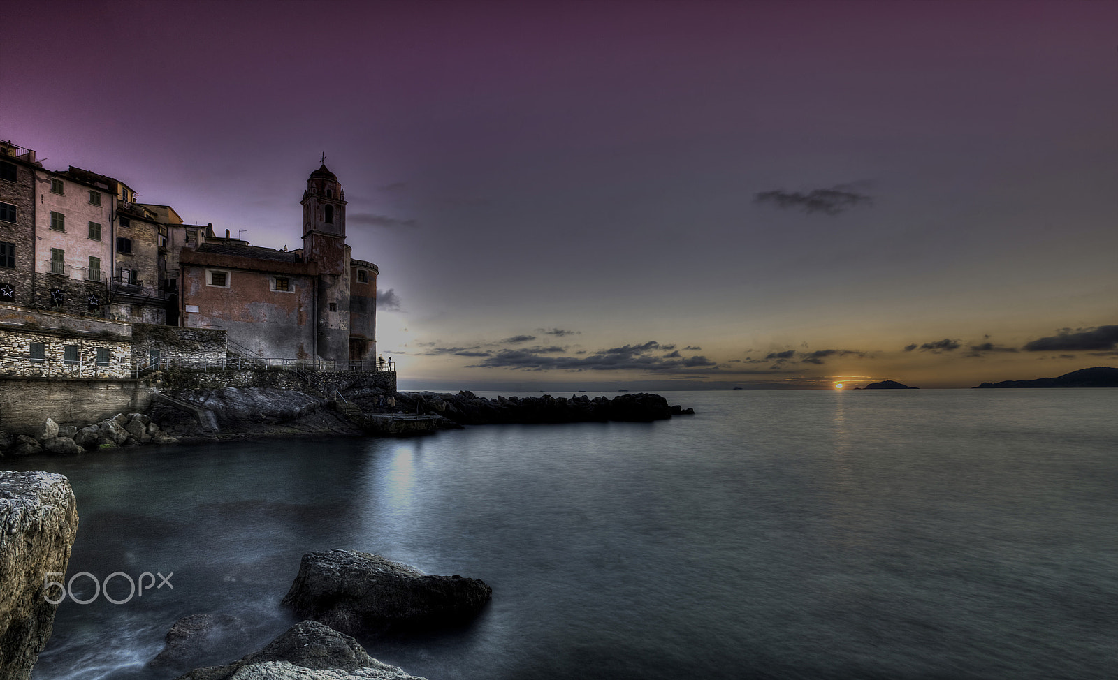 Nikon D3X sample photo. Sunset at tellaro photography