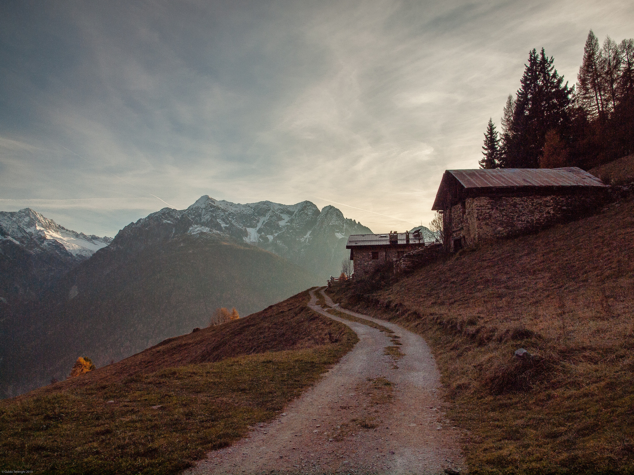 Olympus E-620 (EVOLT E-620) + OLYMPUS 14-42mm Lens sample photo. Baita in val canè photography
