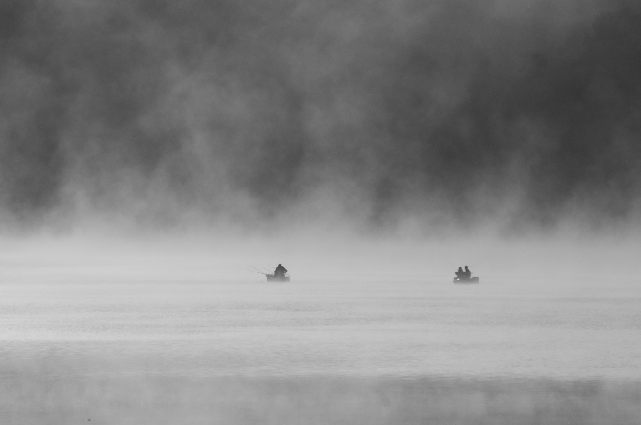 Pentax K-x + smc PENTAX-FA J 75-300mm F4.5-5.8 AL sample photo. Pêcheurs photography