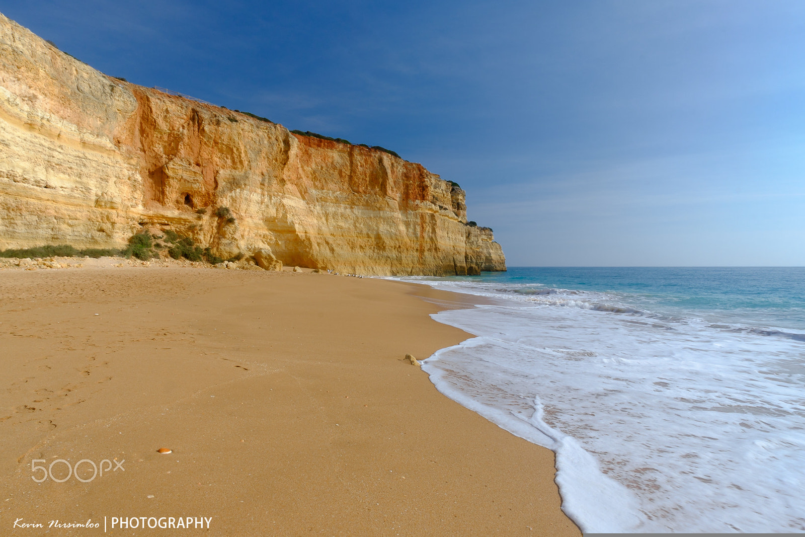 ZEISS Touit 12mm F2.8 sample photo. Benagil in algarve photography