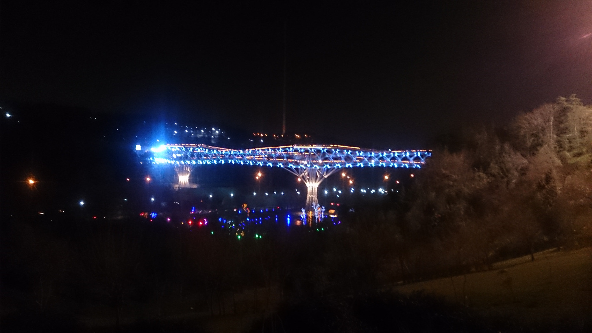 Sony Xperia ZR sample photo. Nature bridge  photography