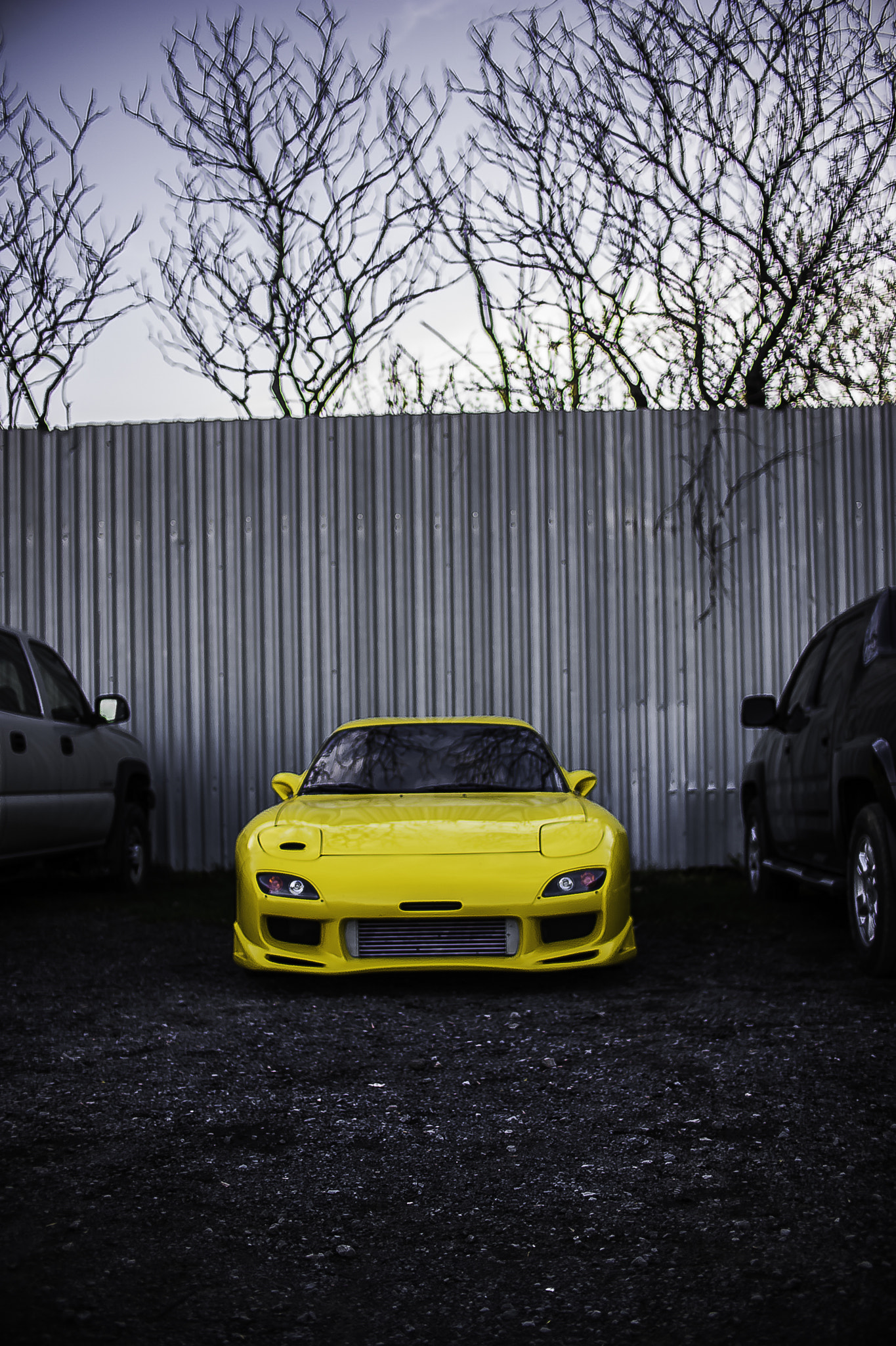 Canon EOS-1D Mark II sample photo. Mazda rx7 fd photography