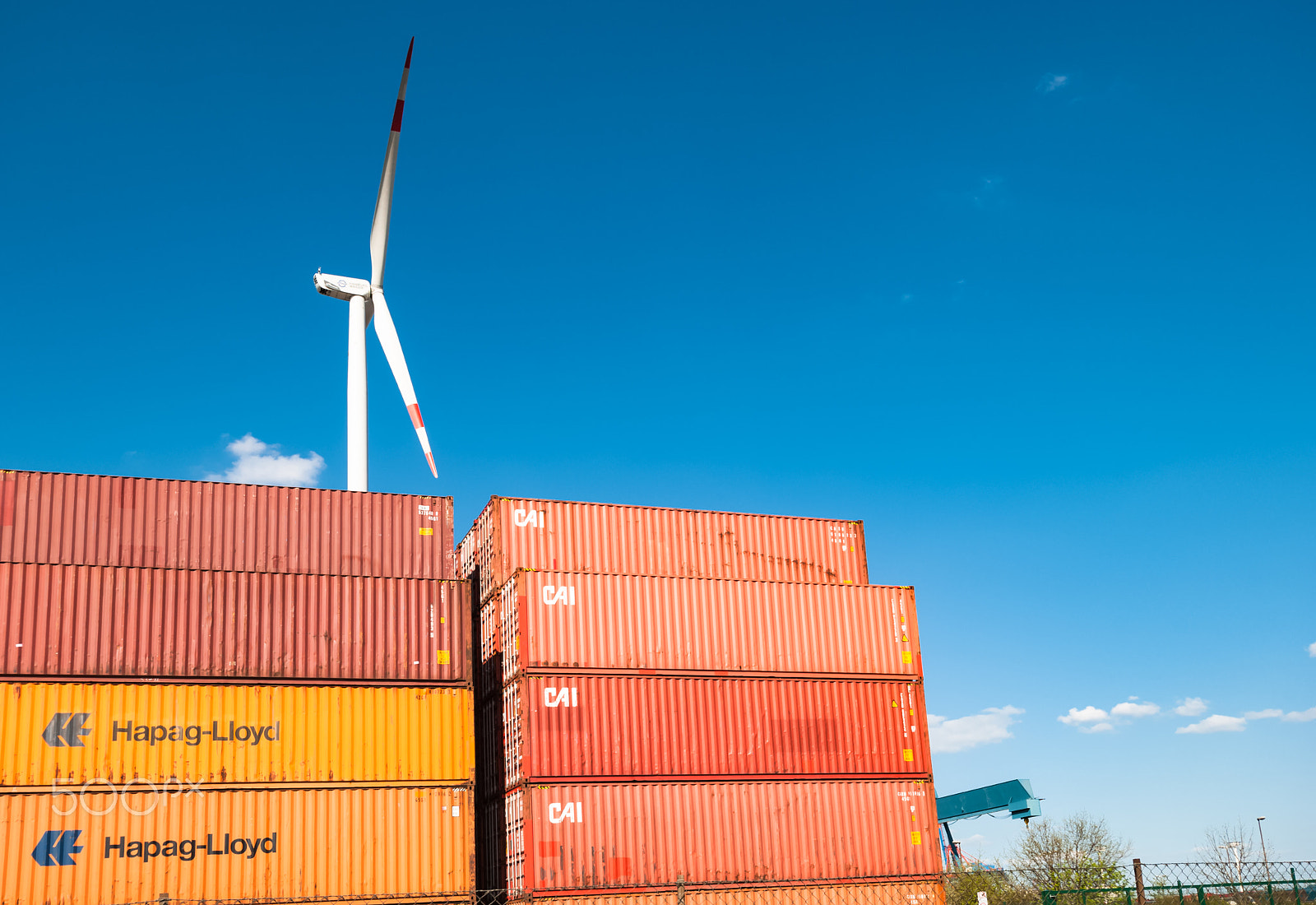 Nikon D80 + Nikon AF-S DX Nikkor 10-24mm F3-5-4.5G ED sample photo. Hamburg, germany - may 1, 2013: cargo container stacked at the port area. photography