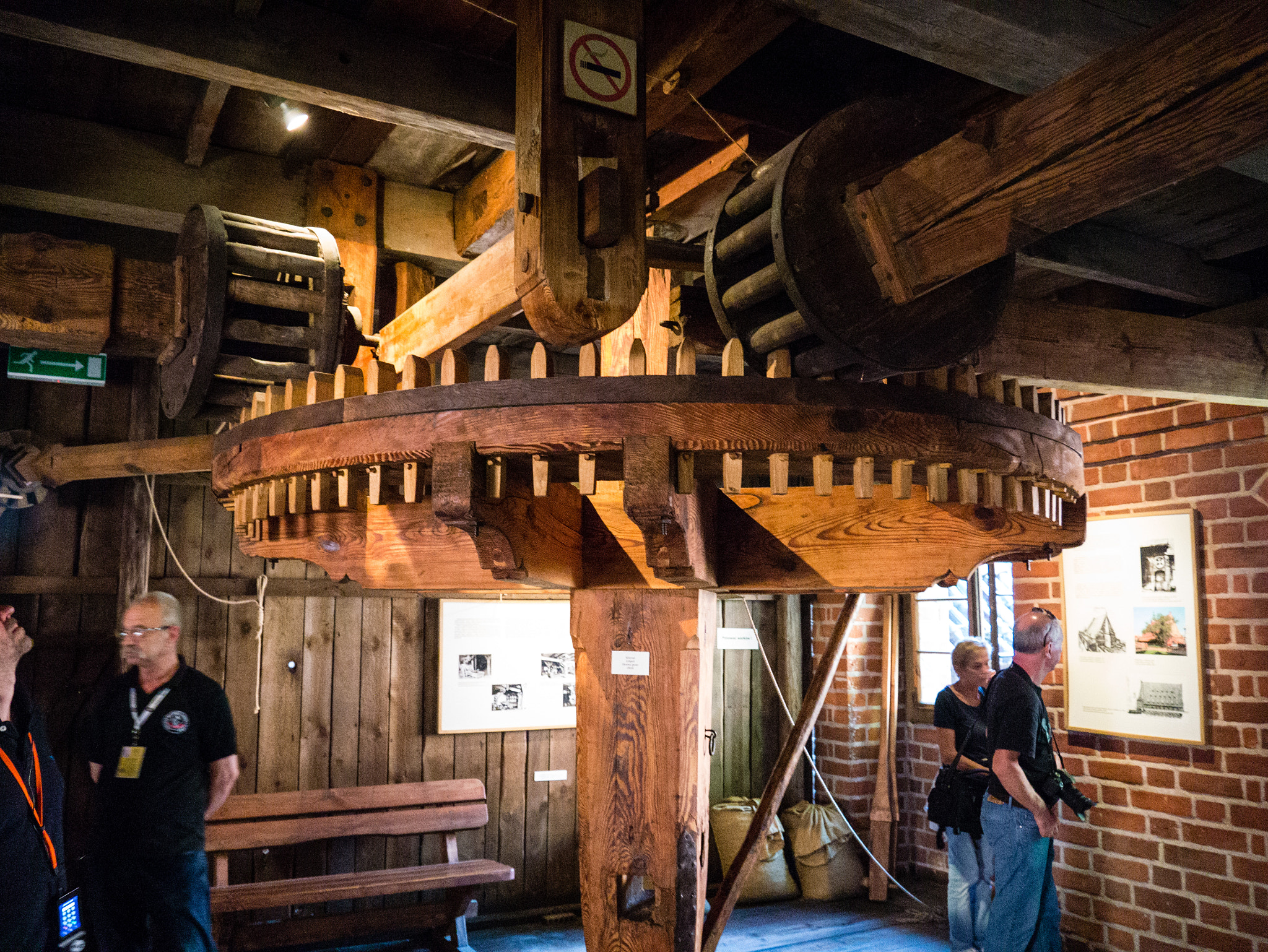 LUMIX G VARIO PZ 14-42/F3.5-5.6 sample photo. Inside water mill photography