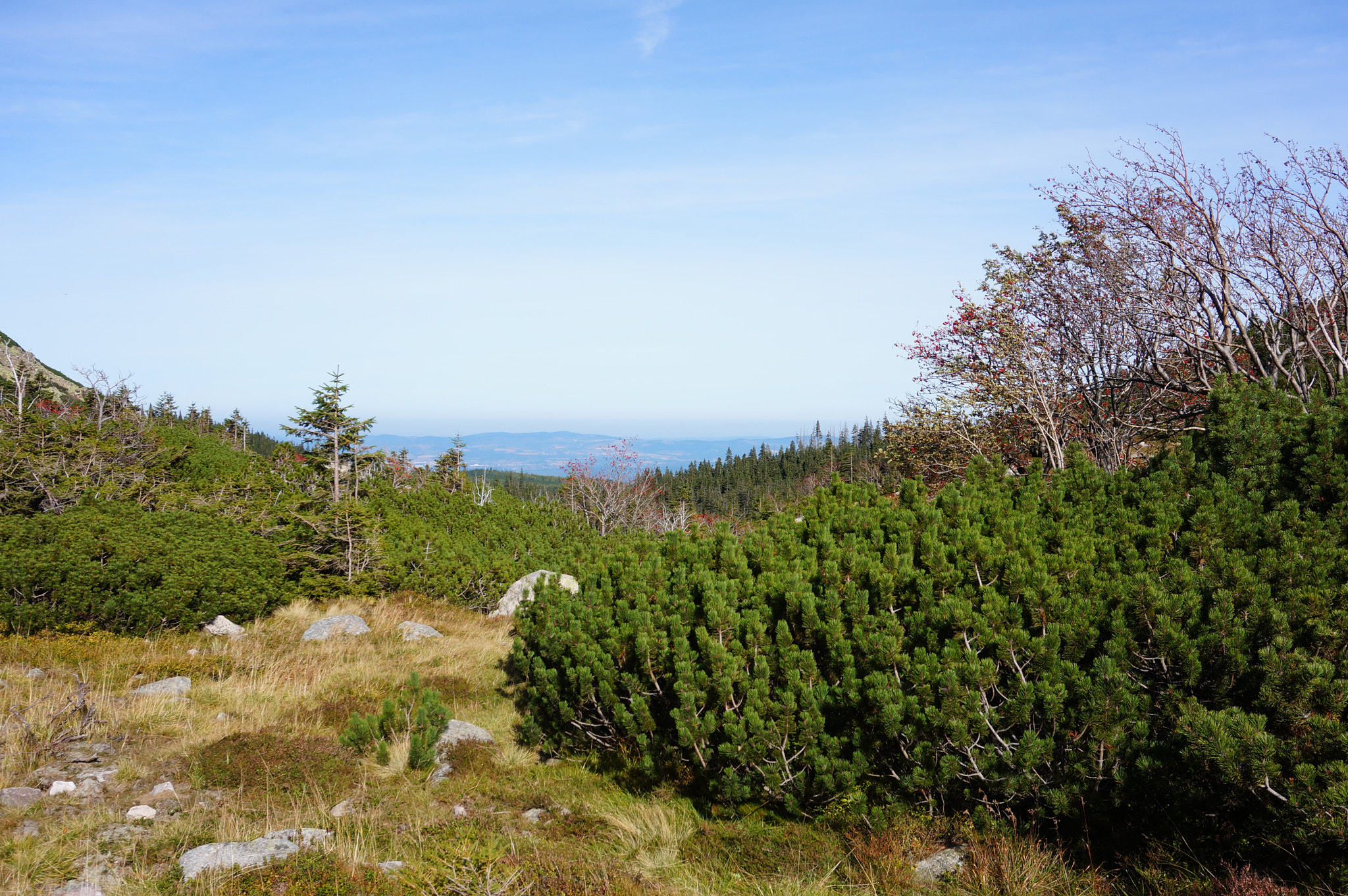 Sony E 16-50mm F3.5-5.6 PZ OSS sample photo. Landscape of the karkonosze mountains in poland photography