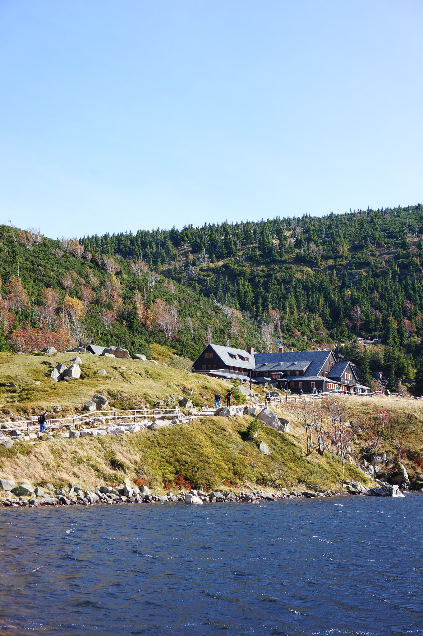 Sony Alpha NEX-5N + Sony E 18-50mm F4-5.6 sample photo. Landscape of the karkonosze mountains photography