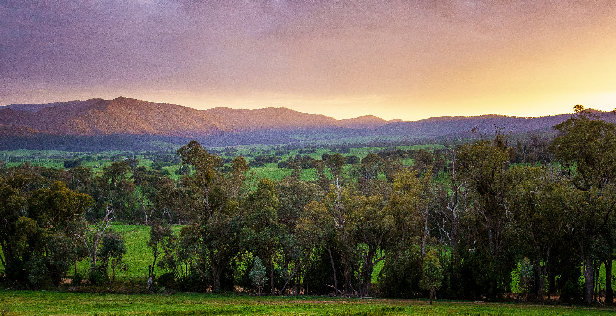 Sony Alpha NEX-6 + Sony DT 50mm F1.8 SAM sample photo. Sunrise in the happy valley photography