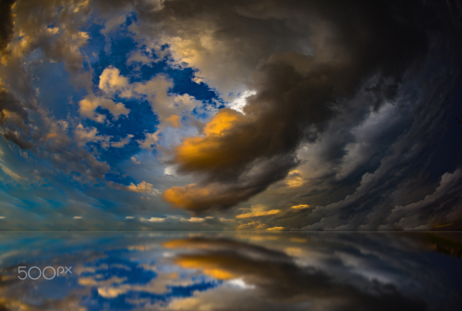 Nikon AF DX Fisheye-Nikkor 10.5mm F2.8G ED sample photo. Mystical clouds photography