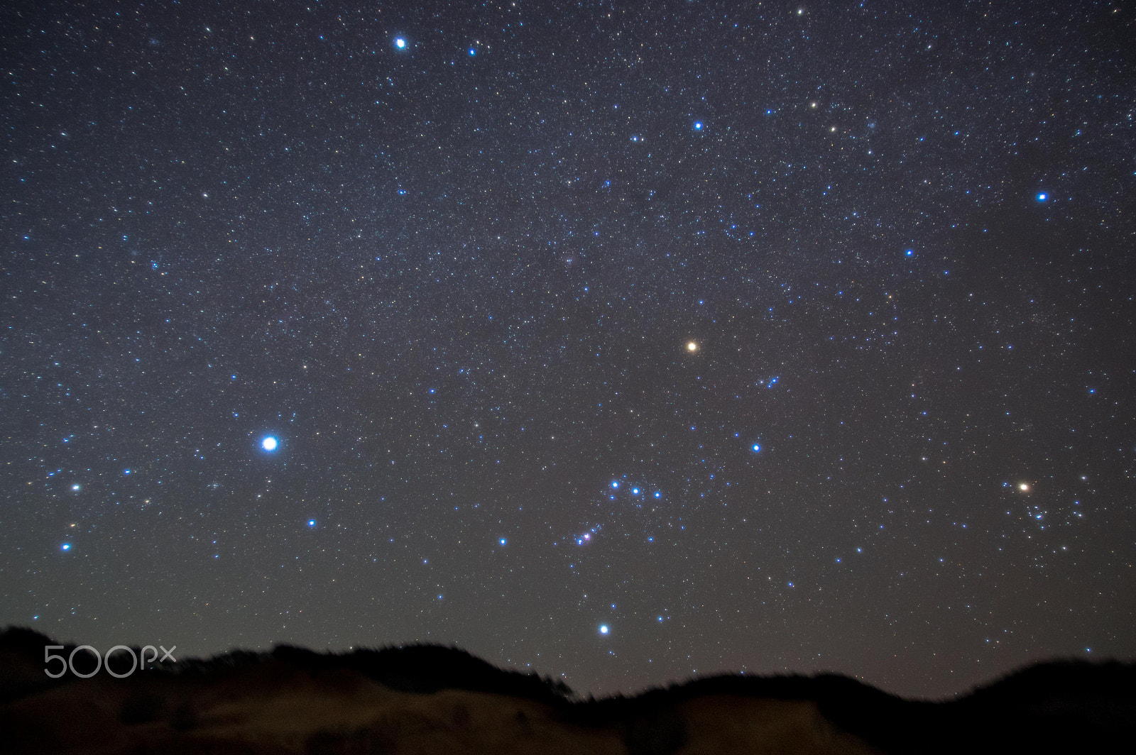 Pentax K-3 sample photo. Winter night sky photography
