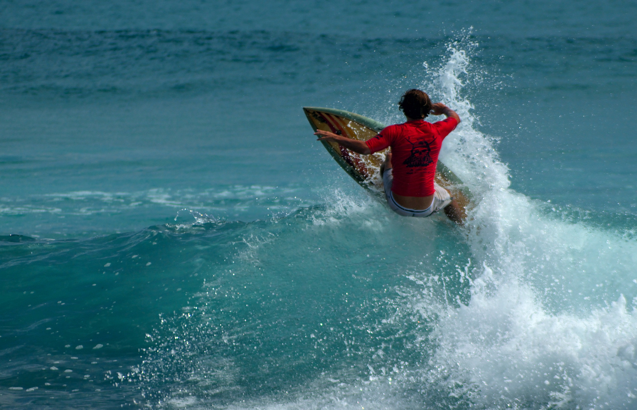 Nikon AF Nikkor 70-300mm F4-5.6G sample photo. Burleigh single fin festival photography