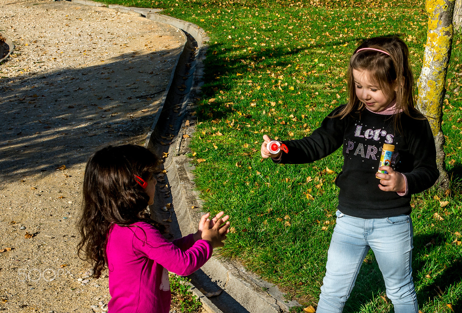 Nikon AF-S Nikkor 28-70mm F2.8 ED-IF sample photo. Happy childhood in the park photography