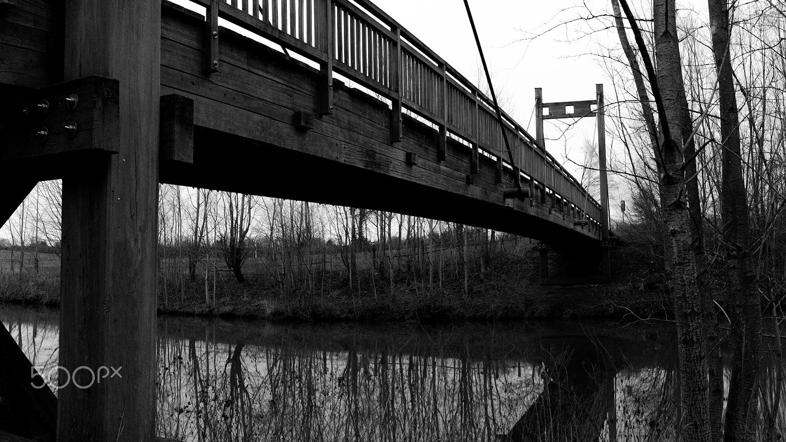 Canon EF 28-300mm F3.5-5.6L IS USM sample photo. Wooden bridge photography