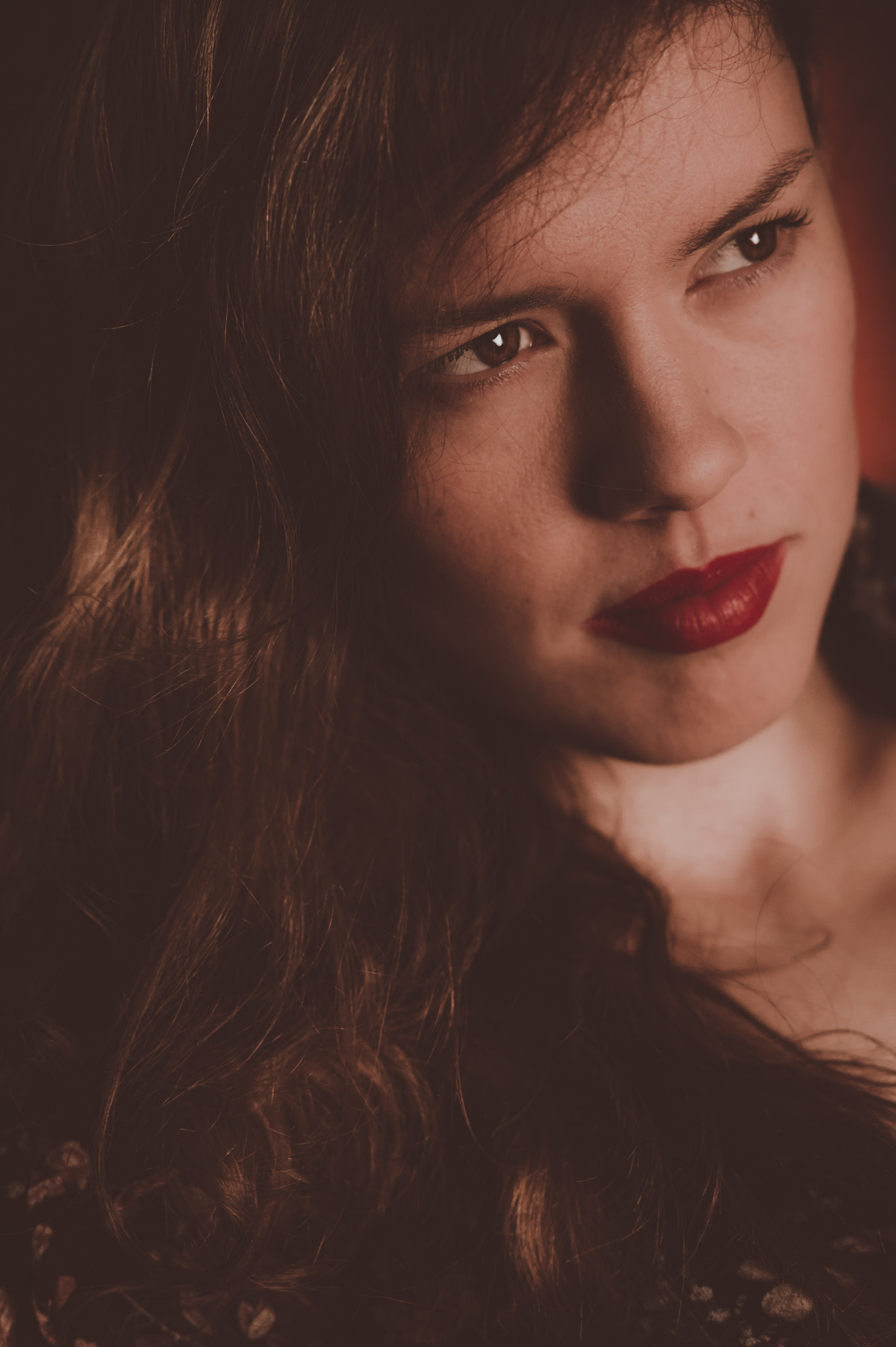 Nikon D4 + Nikon AF Nikkor 105mm F2D DC sample photo. Power of portrait photography