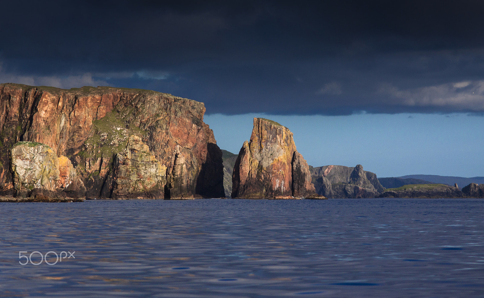 Canon EF 28-200mm F3.5-5.6 USM sample photo. Sea kayaking in shetland photography