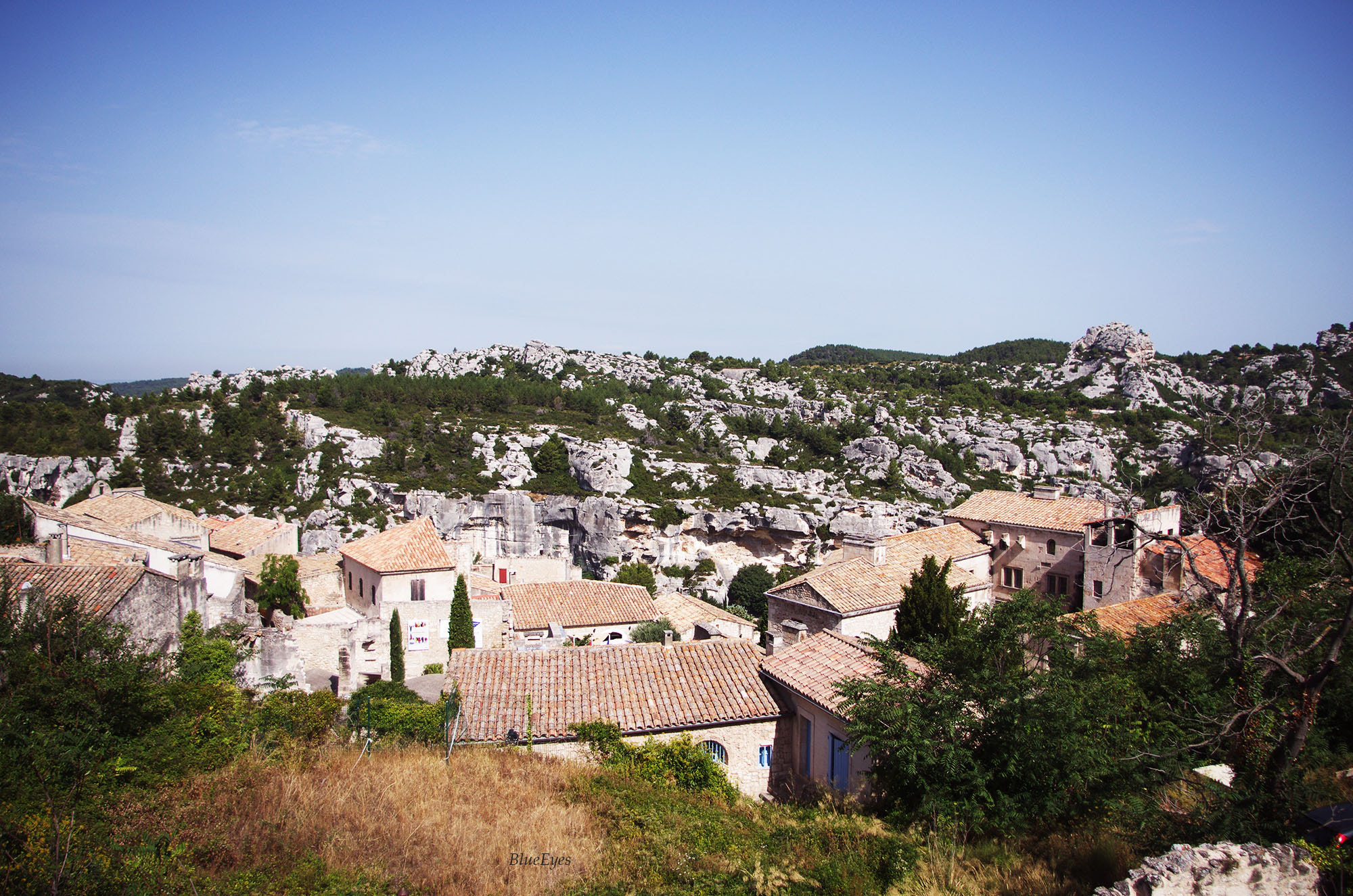 Pentax smc DA 18-55mm F3.5-5.6 AL sample photo. Les baux-de-provence photography