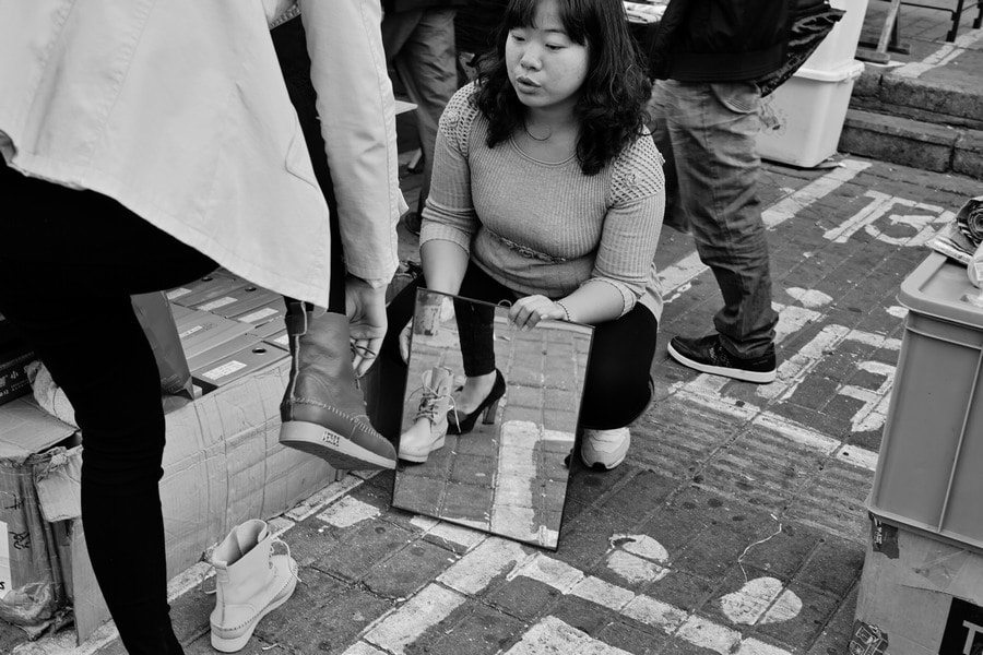 Sigma 30mm F2.8 sample photo. China shandong yantai street photography