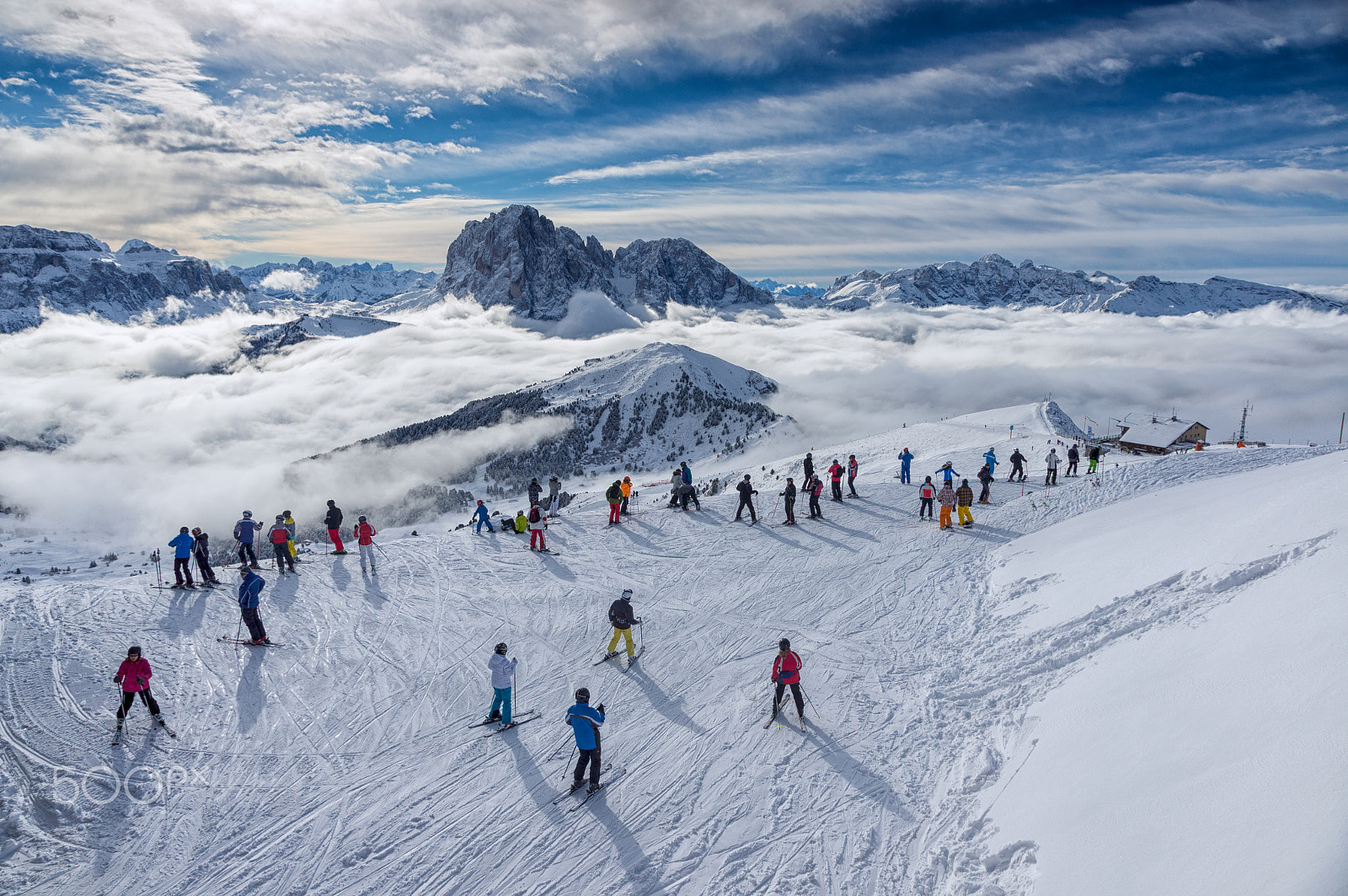 Sony Alpha DSLR-A580 sample photo. Seceda 2511m photography