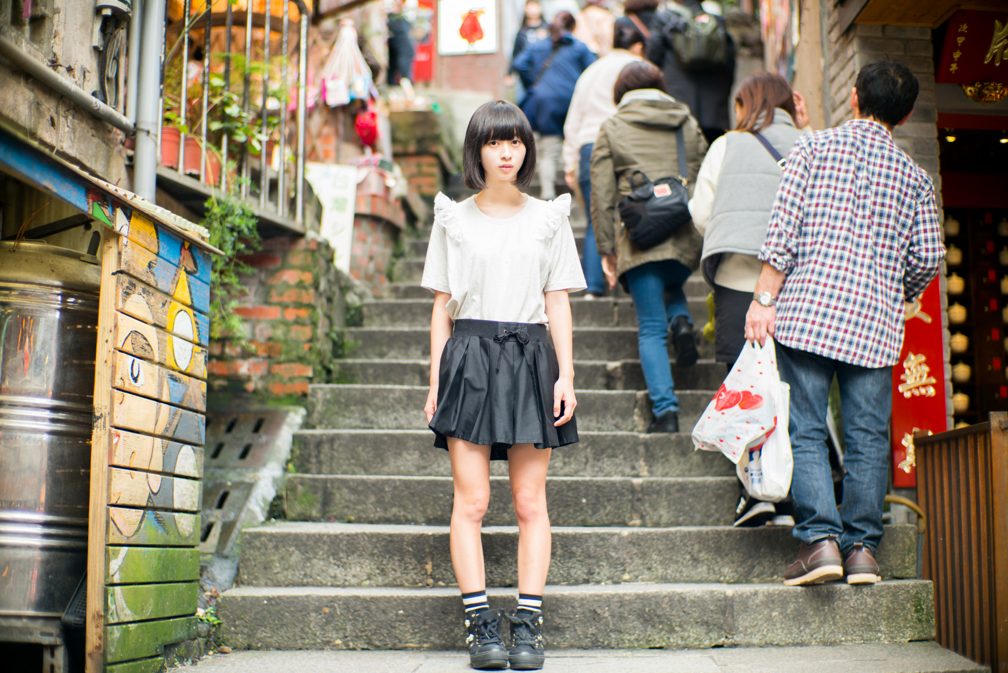 Noctilux-M 1:1/50 sample photo. In taipei photography