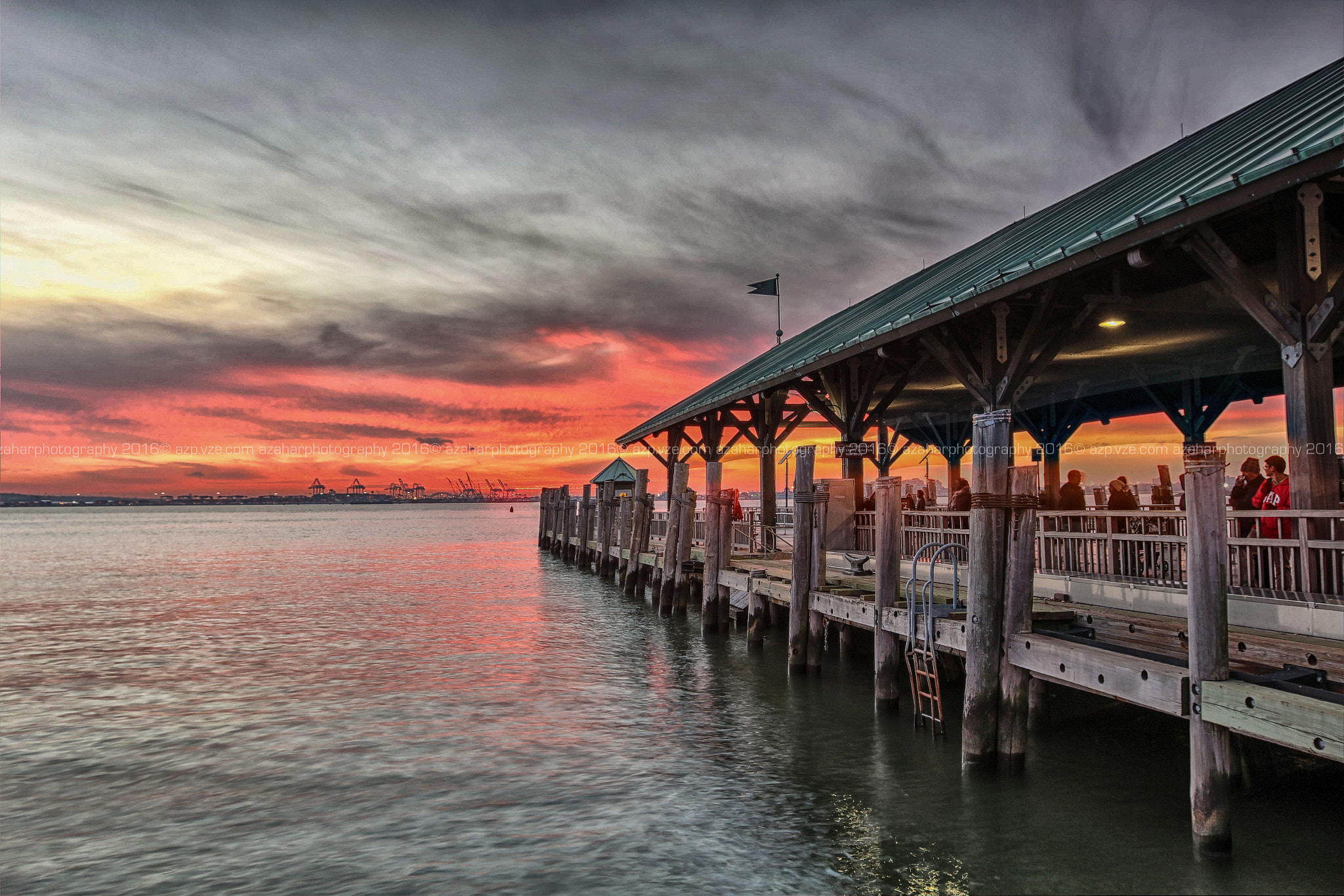Canon EF 16-35mm F2.8L II USM sample photo. New jersey on fire photography