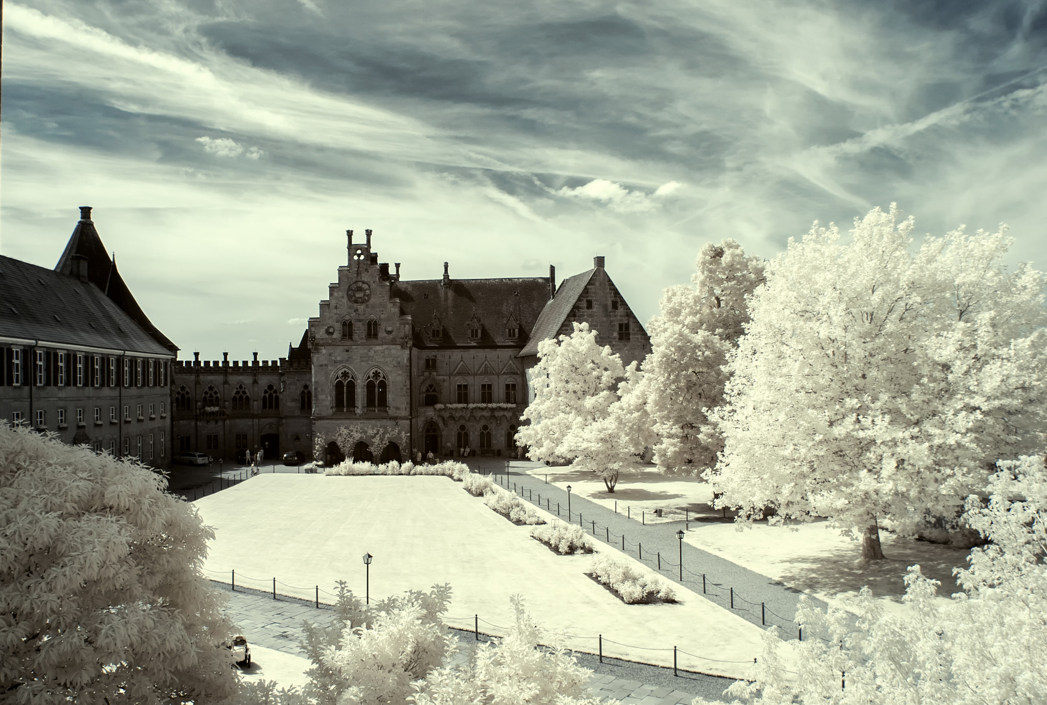Canon EOS 30D + Canon EF 17-40mm F4L USM sample photo. Bad bentheim castle photography