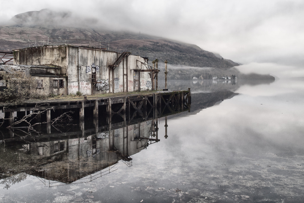 Olympus E-30 sample photo. Loch long and test station photography