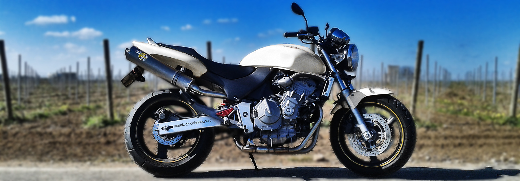 Samsung Galaxy Core Plus sample photo. Honda hornet 600 photography