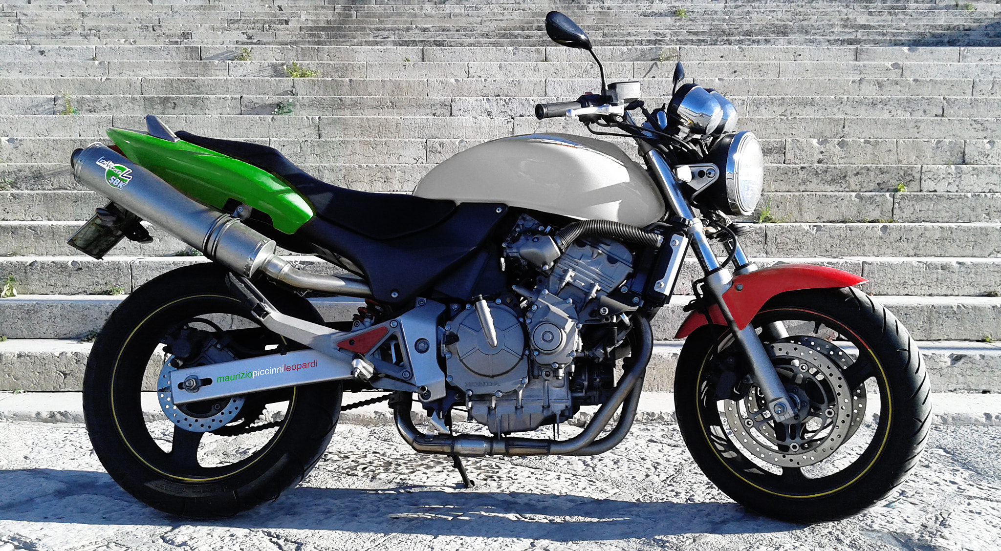 Samsung Galaxy Core Plus sample photo. Honda hornet 600 photography