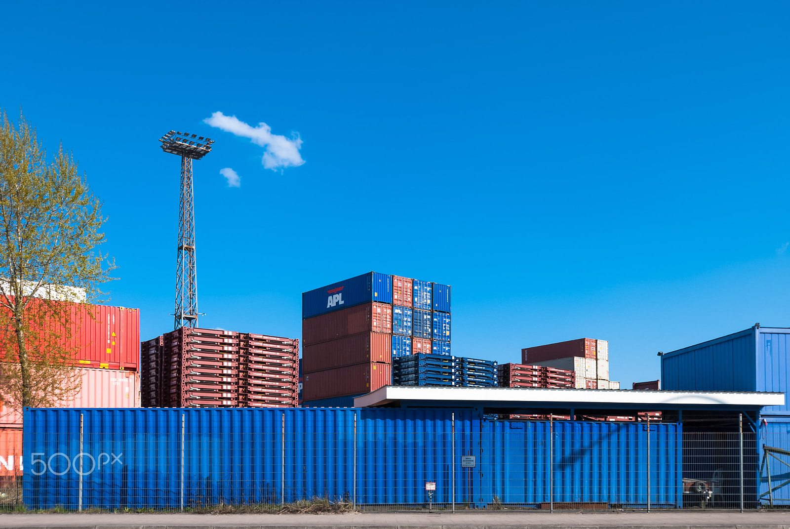 Nikon D80 + Nikon AF-S DX Nikkor 10-24mm F3-5-4.5G ED sample photo. Hamburg, germany - may 1, 2013: cargo container stacked at the port area. photography