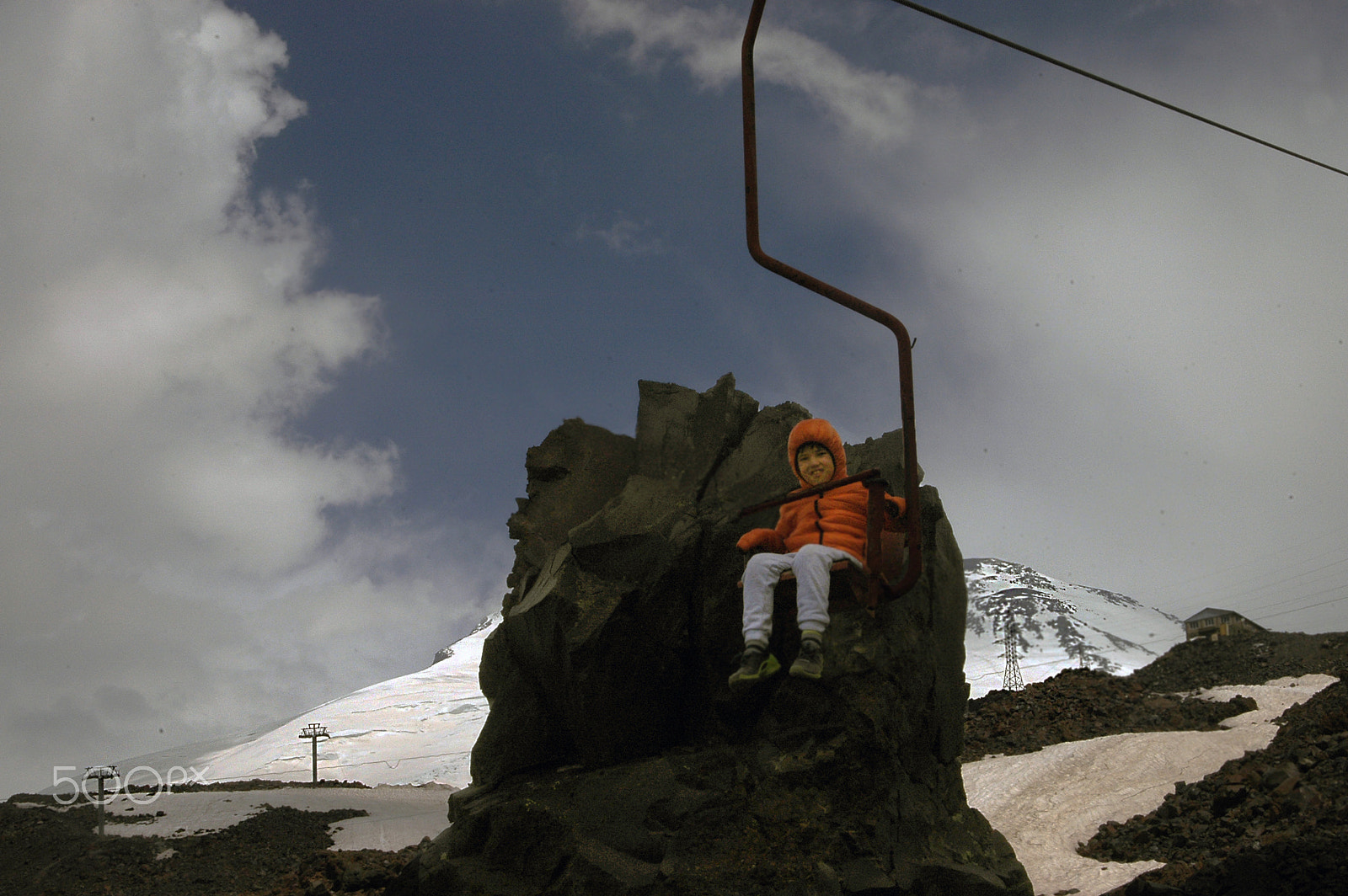 Nikon D70 sample photo. Elbrus. cableway gara-bashi. july 2015 photography