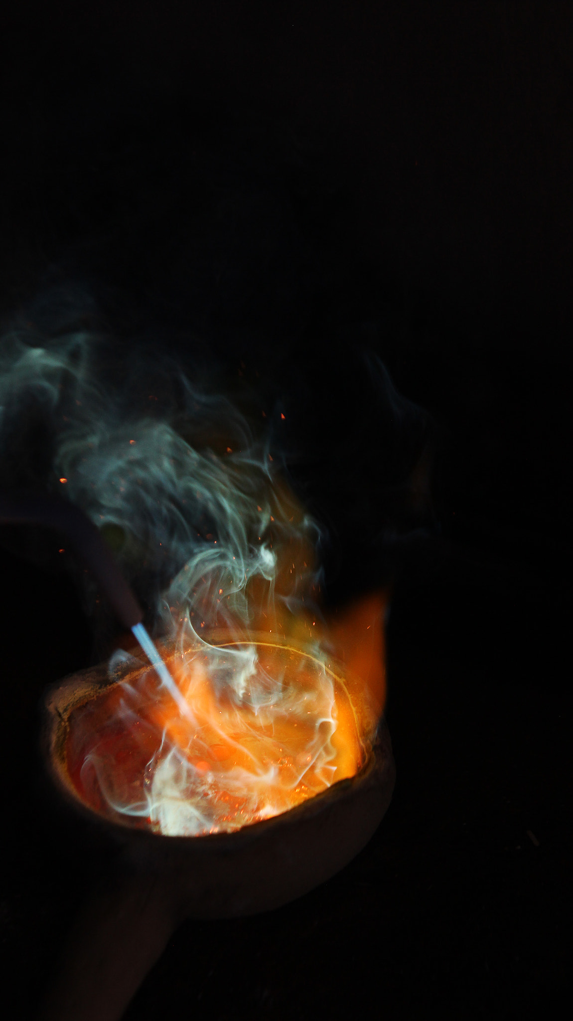 Canon EF 70-200mm F2.8L IS USM sample photo. Fire photography
