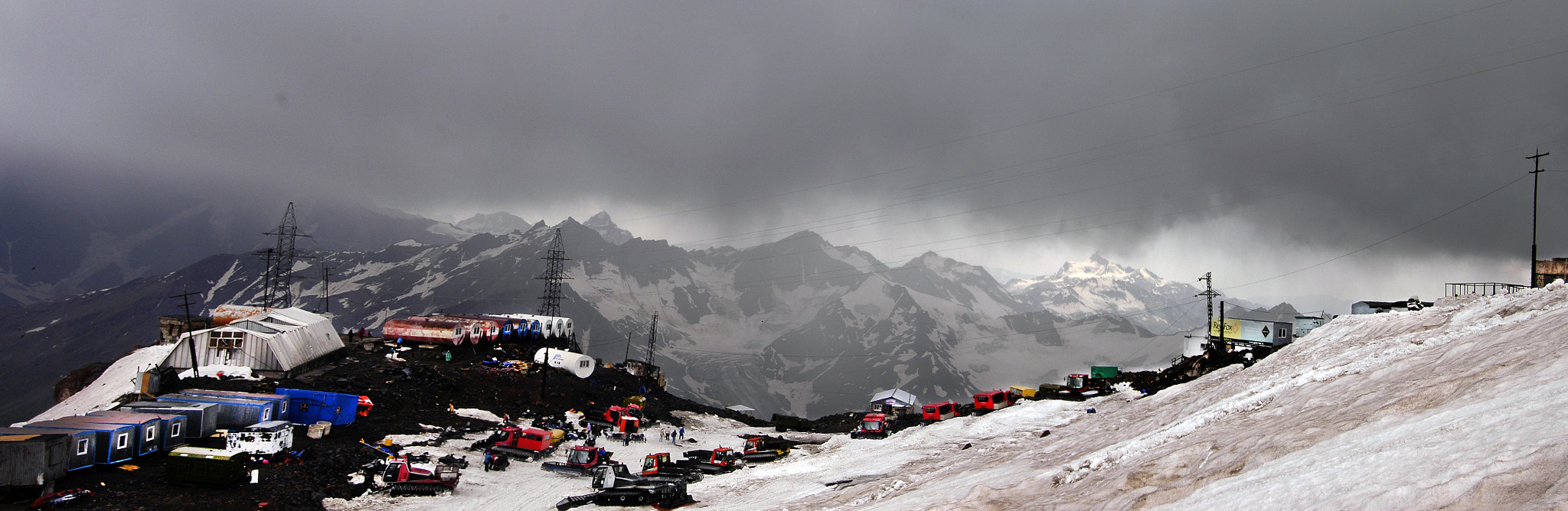 Nikon D70 sample photo. Elbrus. panorama gara-bashi. july 2015 photography