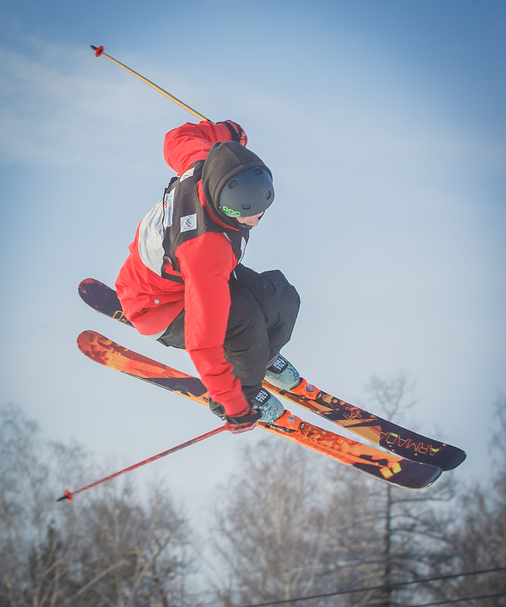 Canon EOS-1D Mark II sample photo. Freeskiing photography
