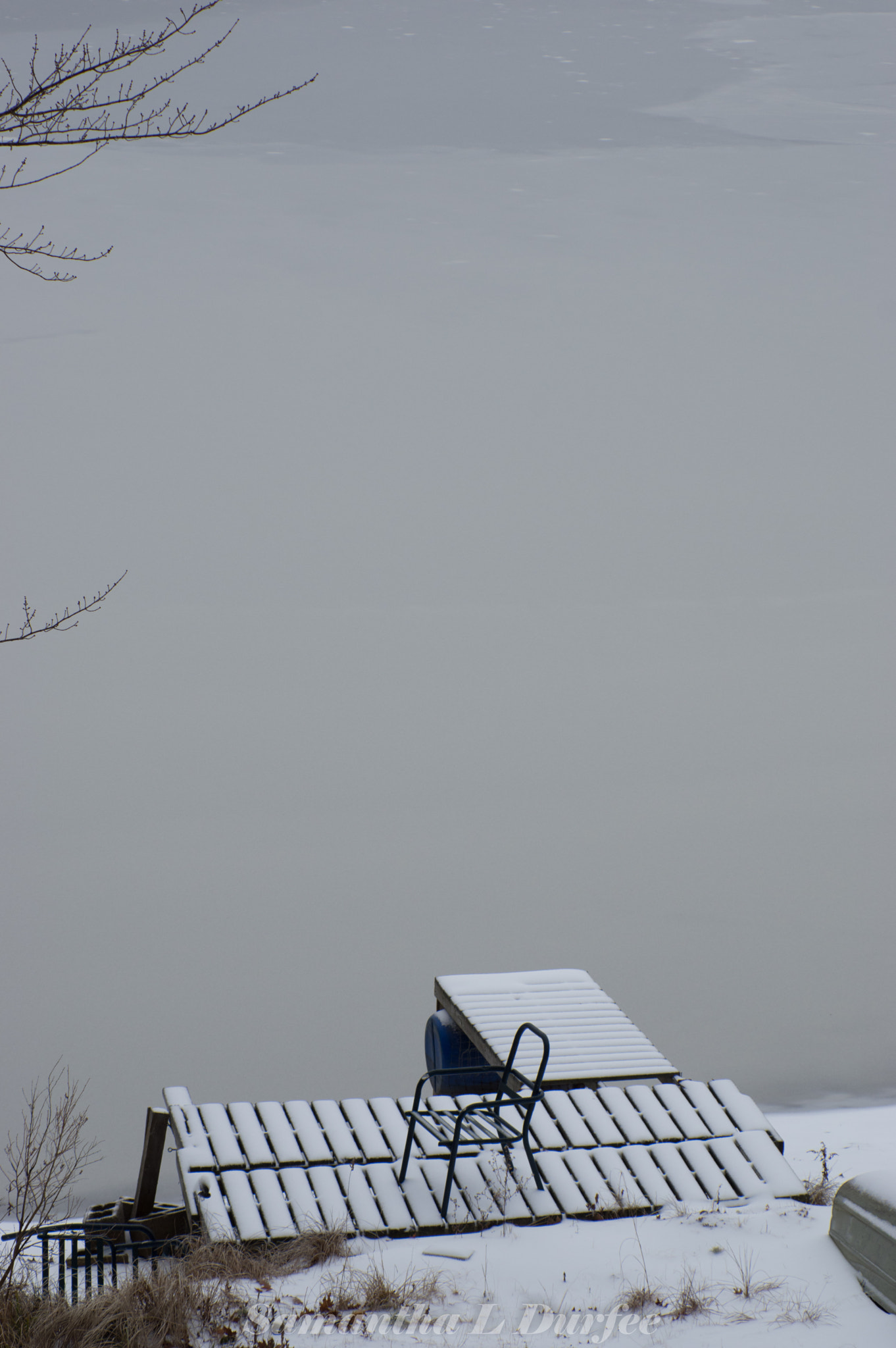 Pentax K-3 + smc PENTAX-FA 100-300mm F4.5-5.6 sample photo. Fog on lake photography