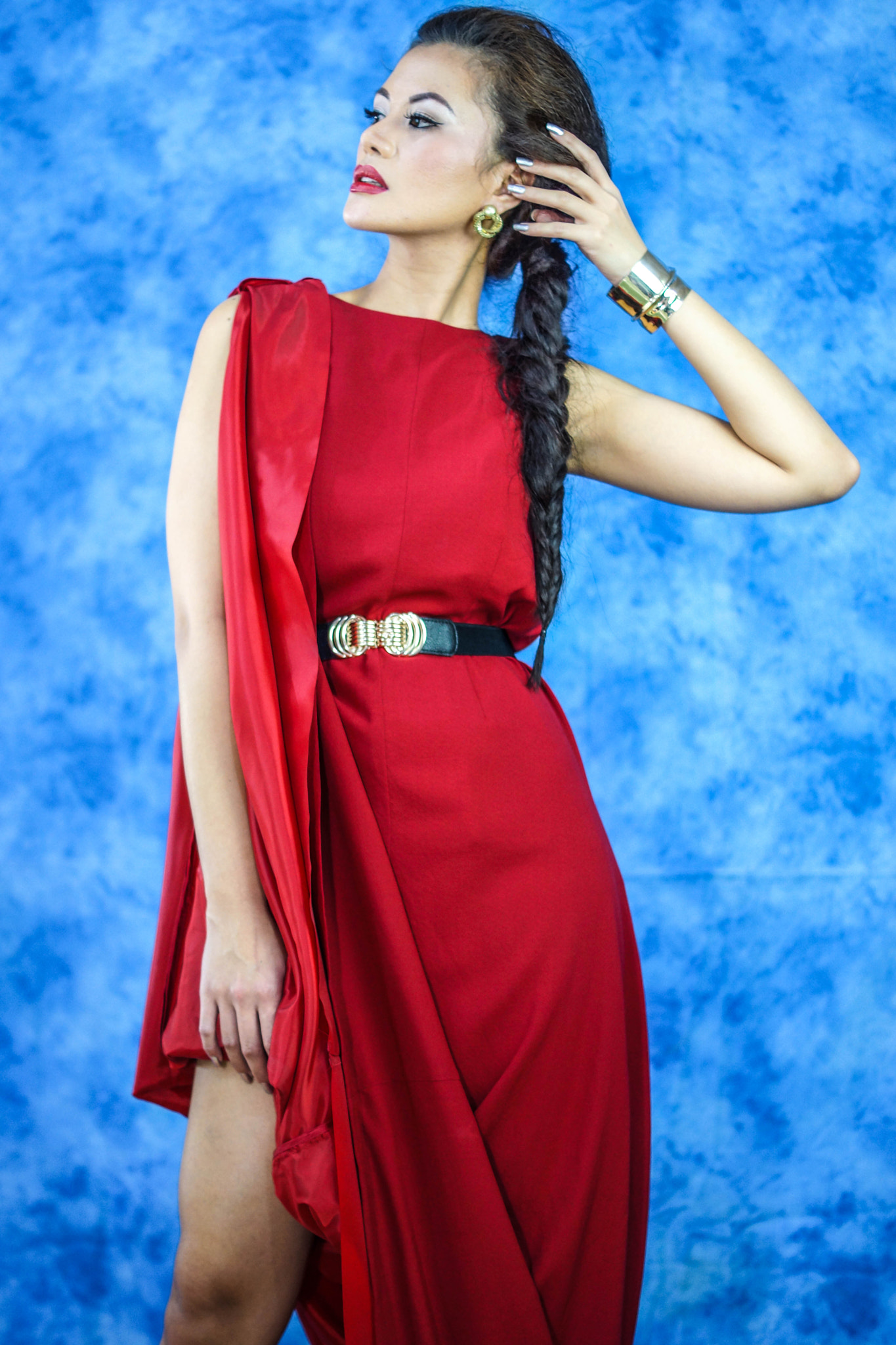 Sony SLT-A77 + Sony DT 50mm F1.8 SAM sample photo. Lady in red photography