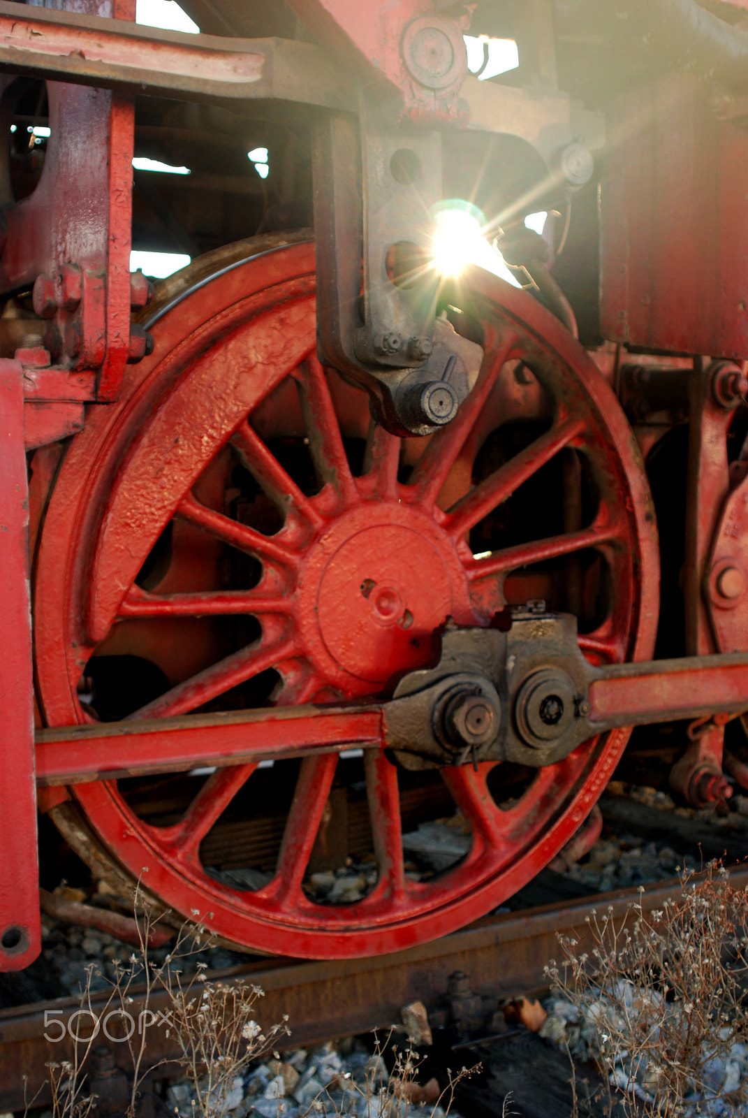 Nikon D80 sample photo. Train photography