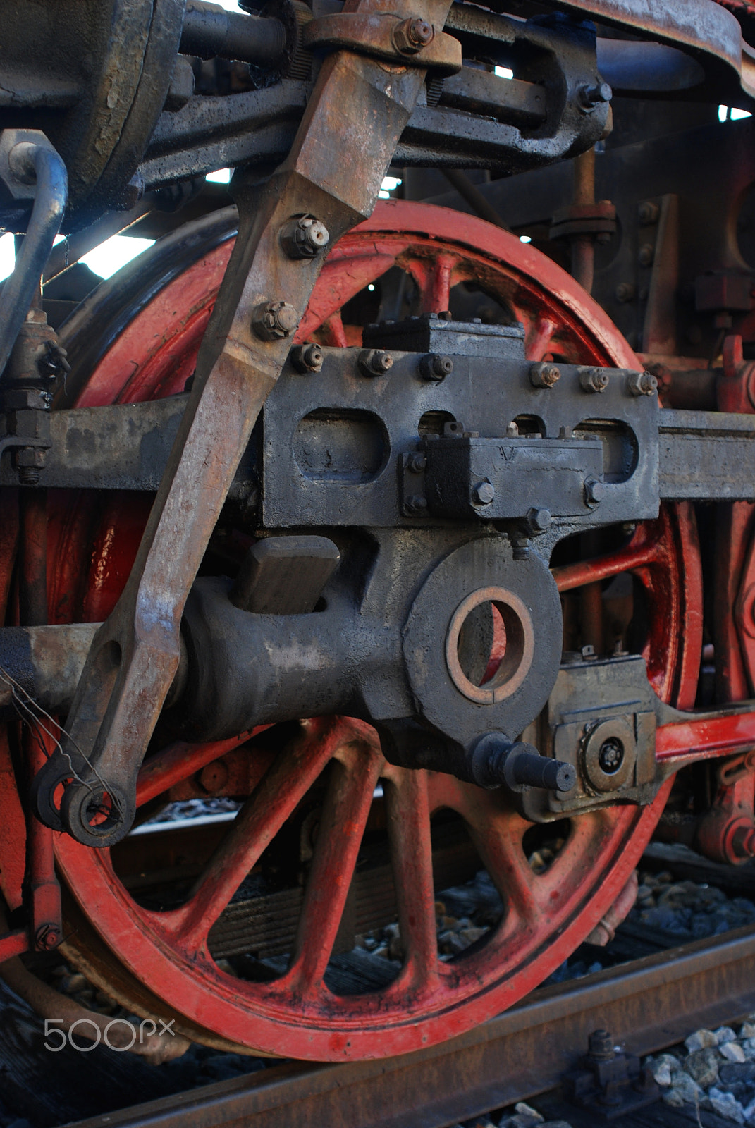 Nikon D80 sample photo. Train photography