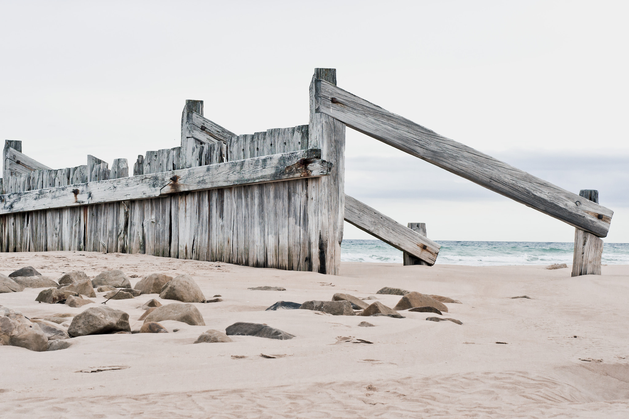 Sony Alpha NEX-5 + E 50mm F1.8 OSS sample photo. Breakwater photography