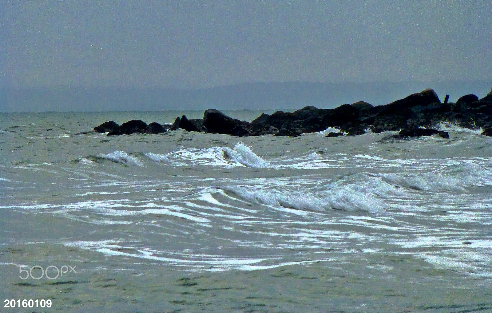 Panasonic DMC-ZS19 sample photo. Waves (1/9/2015) photography