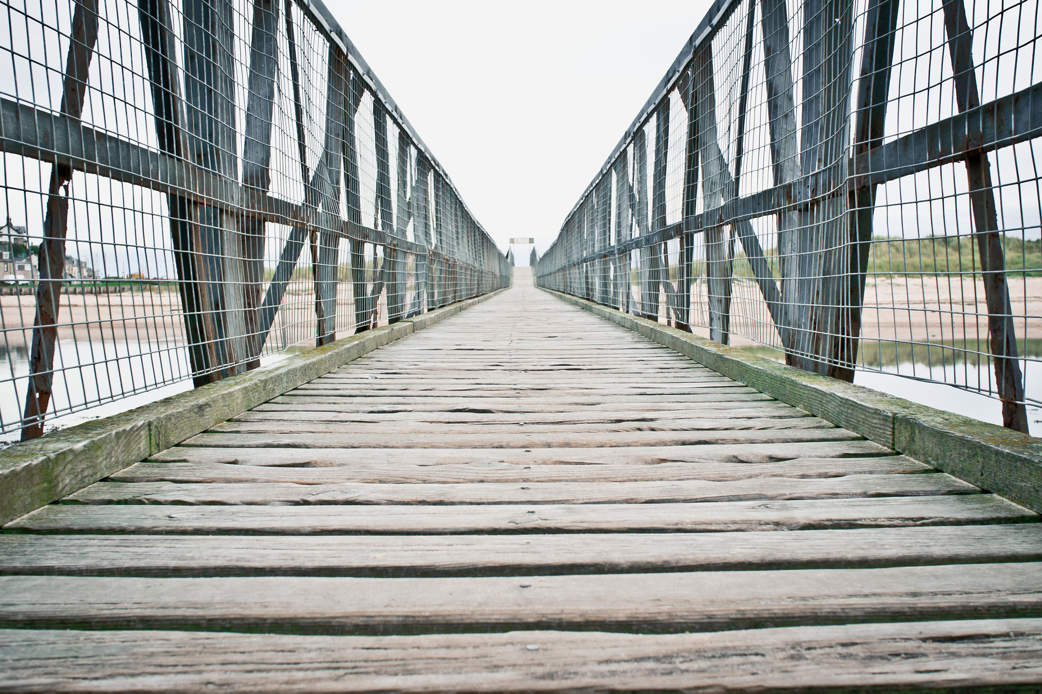 Sony Alpha NEX-5 + Sony E 30mm F3.5 Macro sample photo. Wooden walkway photography