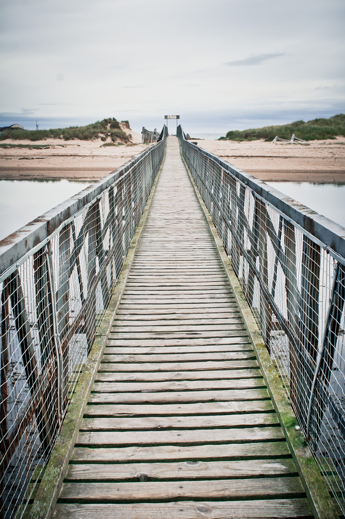 Sony Alpha NEX-5 + Sony E 30mm F3.5 Macro sample photo. Wooden walkway photography