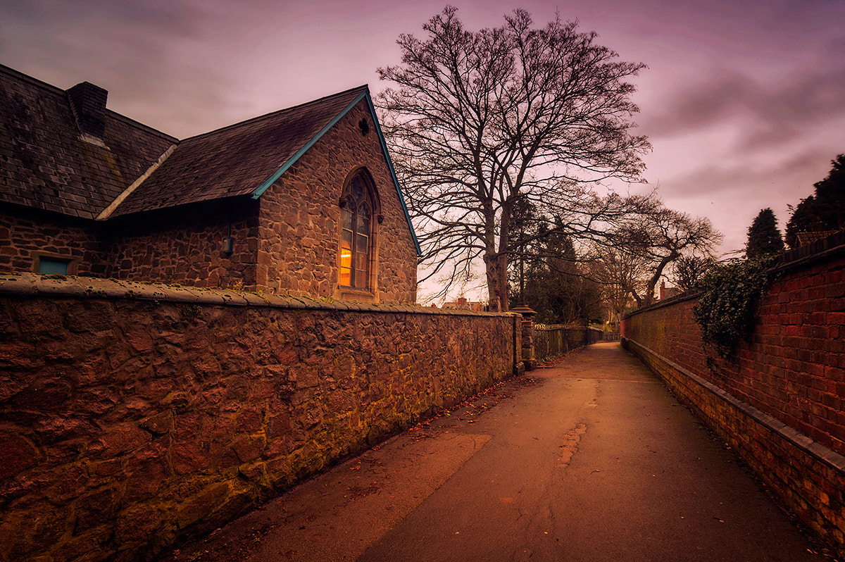Canon EOS-1Ds + Sigma 17-35mm f/2.8-4 EX DG Aspherical HSM sample photo. Evening at blaby photography