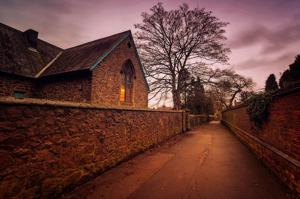 Sigma 17-35mm f/2.8-4 EX DG Aspherical HSM sample photo. Evening at blaby photography