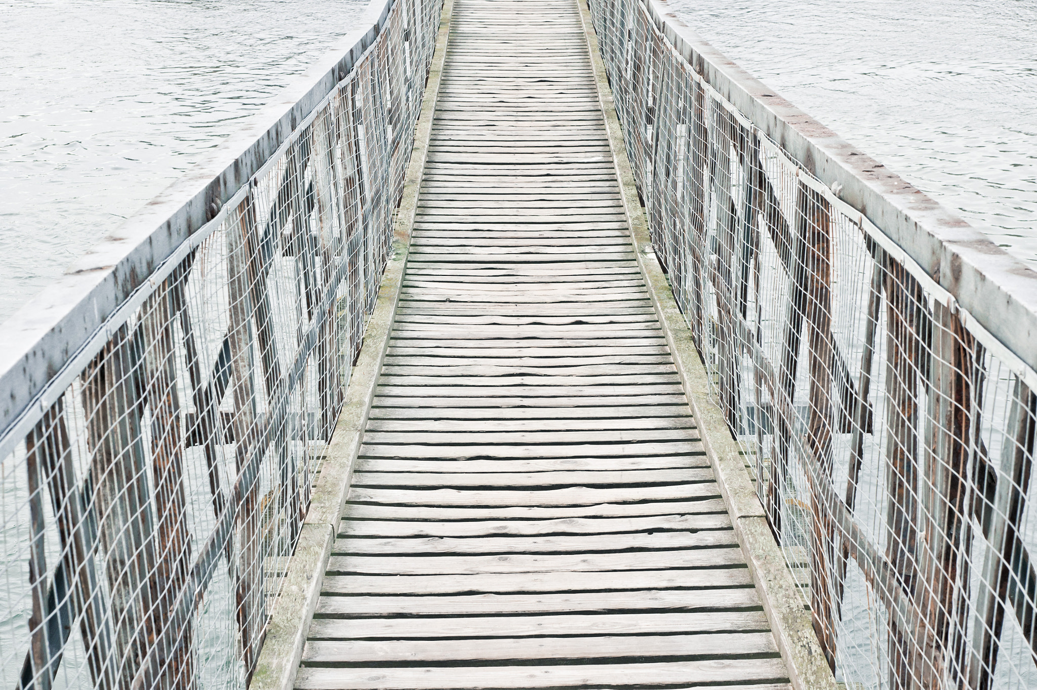 Sony Alpha NEX-5 + E 50mm F1.8 OSS sample photo. Wooden walkway photography
