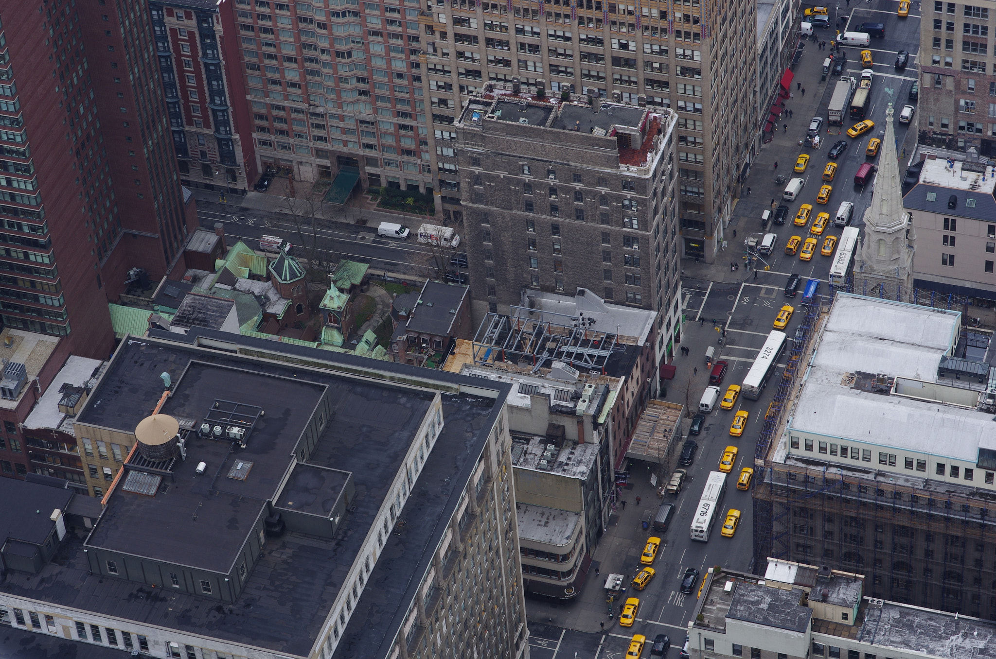 Pentax smc DA 70mm F2.4 AL Limited sample photo. New york from above photography
