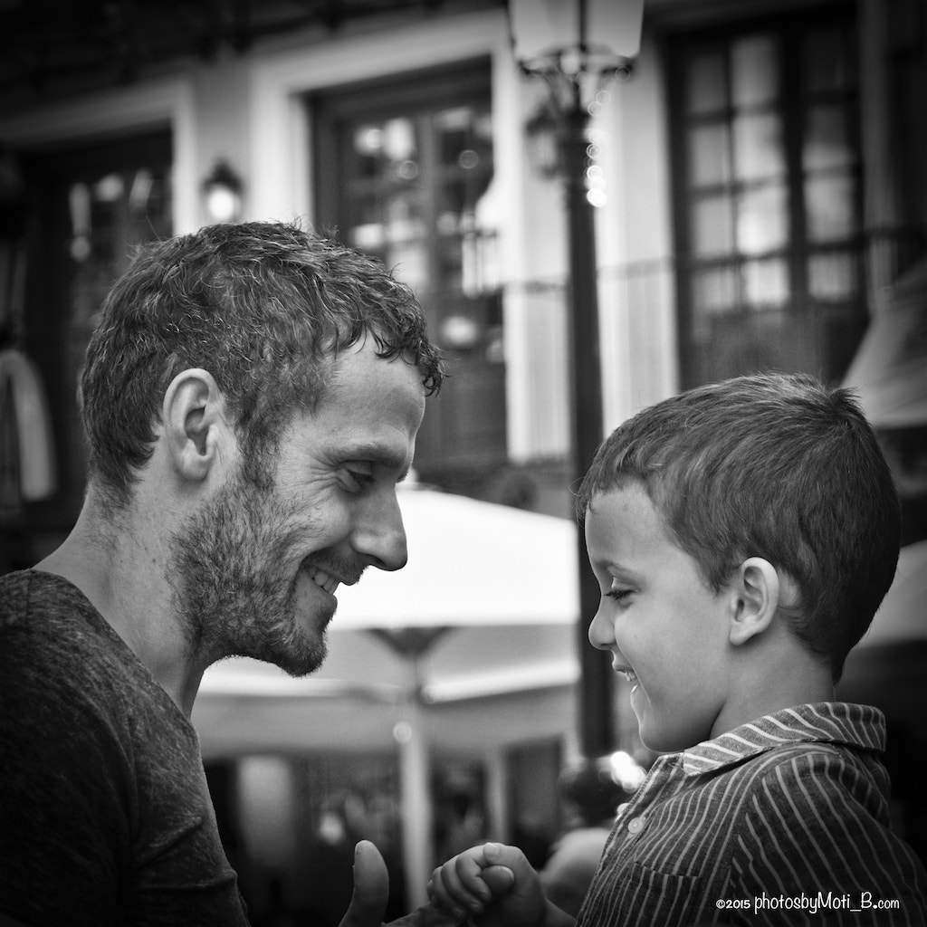 Sony a6000 + Sony E PZ 18-105mm F4 G OSS sample photo. Father and son photography