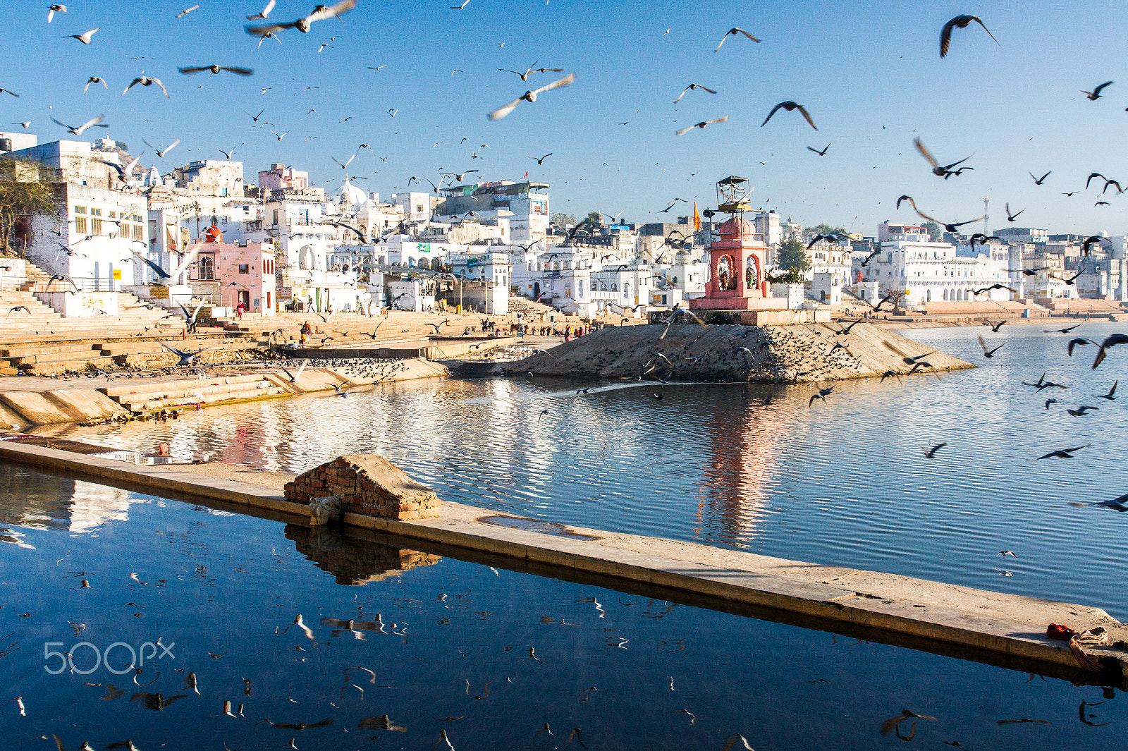 Sony Alpha DSLR-A550 sample photo. Pushkar city photography